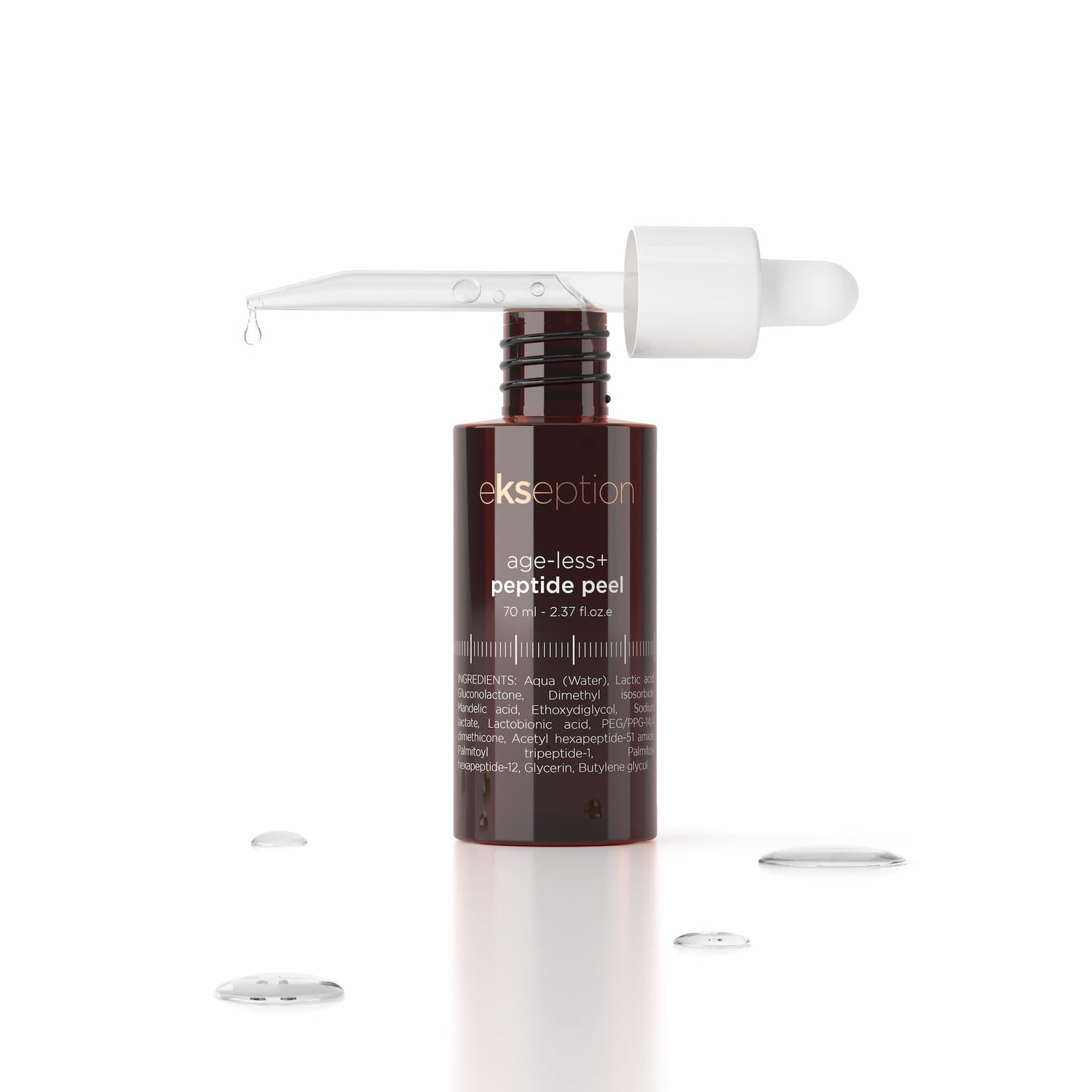 Age less + Peeling peptidique pour le traitement des signes du vieillissement cutané ekseption 70 ml