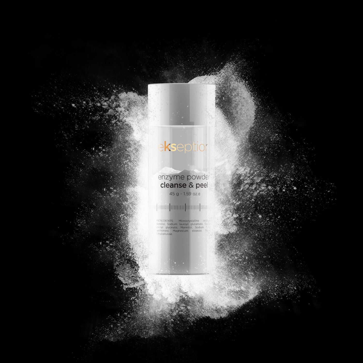 enzyme powder cleanse &amp; peel with Papya enzymes ekseption 45g