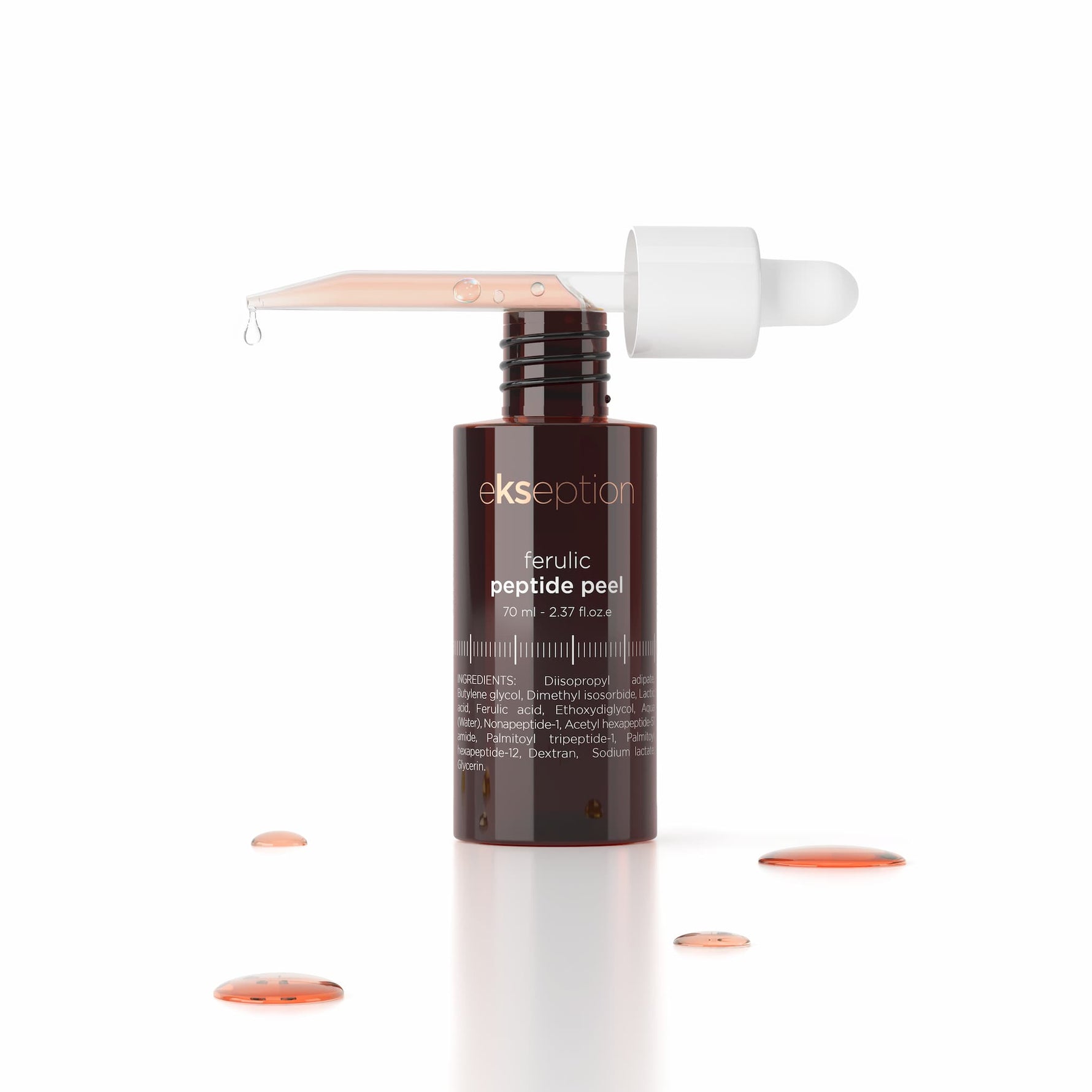 Ferulic Peptide Peel Oberflächliches Peeling zur Behandlung der globalen Hautalterung ekseption 70ml