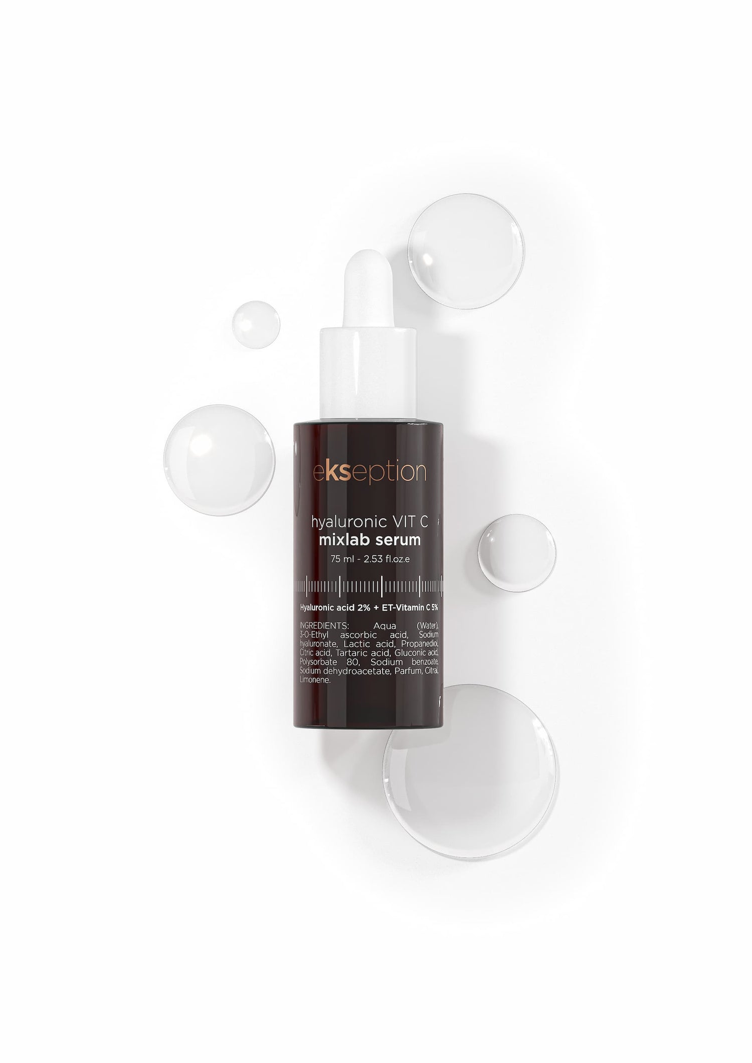 Hyaluronic VIT C the ideal collagen booster serum ekseption 75ml