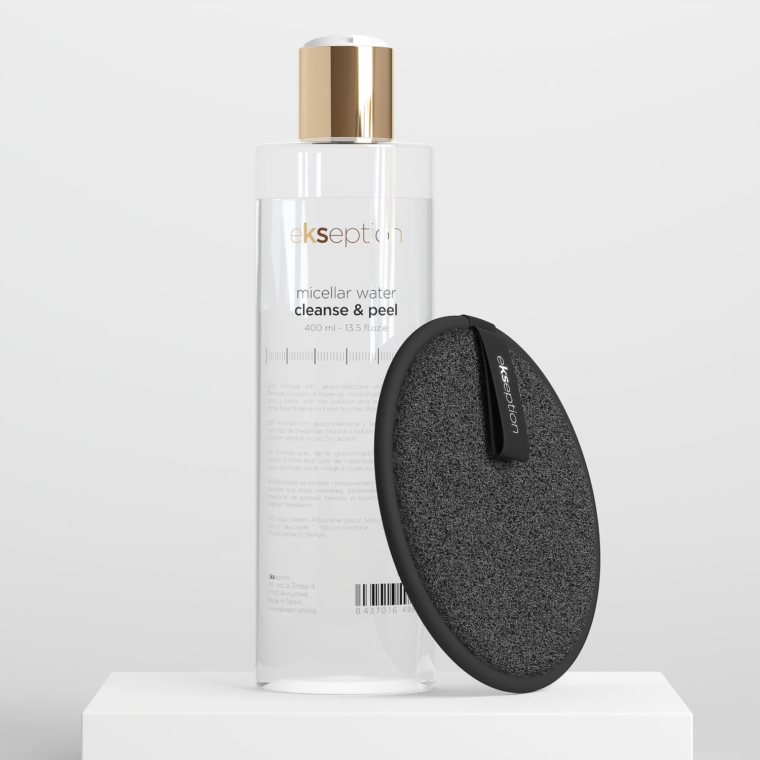 Micellar water cleanse &amp; peel ekseption 400 ml 