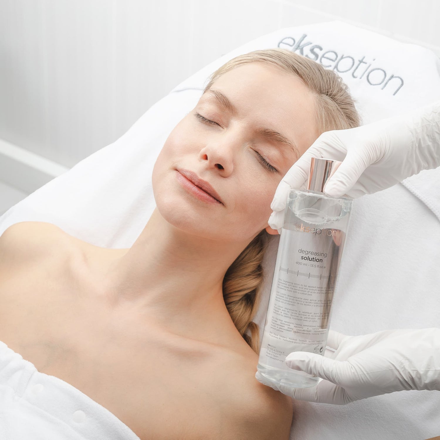 Degreasing Solution, degreasing solution before treatments, ekseption 400 ml