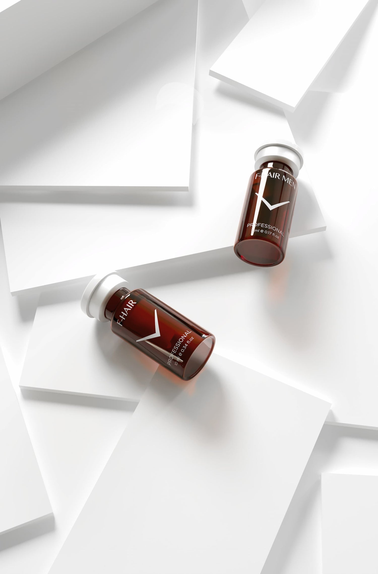 Offre Set F- Hair & F- Hair MEN Sérums actifs haute pureté en flacons stériles